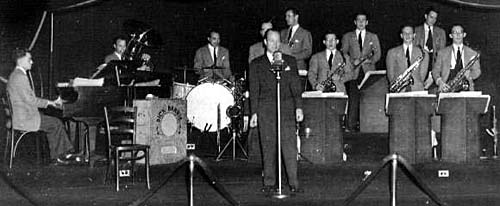Bob Performing With The Dick Barrie Orchestra